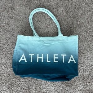 NWT Athleta Blue Ombré Large Tote Bag